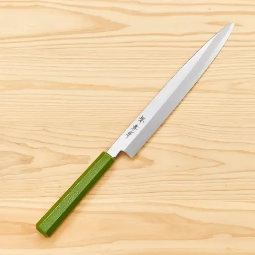[14537] 14537 - Nanairo Retro gold Sashimi 270 mm - Aoki
