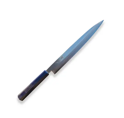 [14534] 14541 - Nanairo Blue Sashimi 270 mm - Aoki