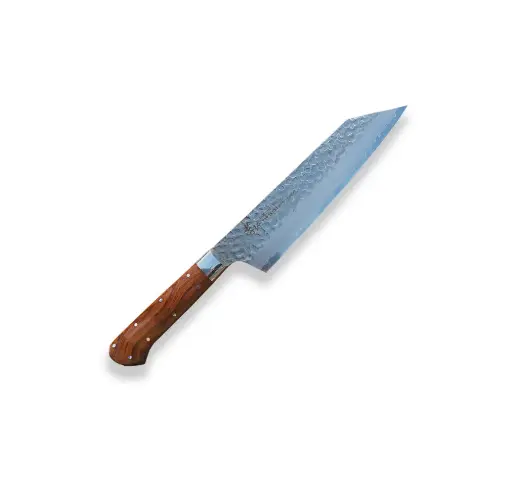 [7420] 7420 - SUGIHARA MODEL DAMASCUS 33 LAYERS KENGATA GYUTO 190MM- Aoki